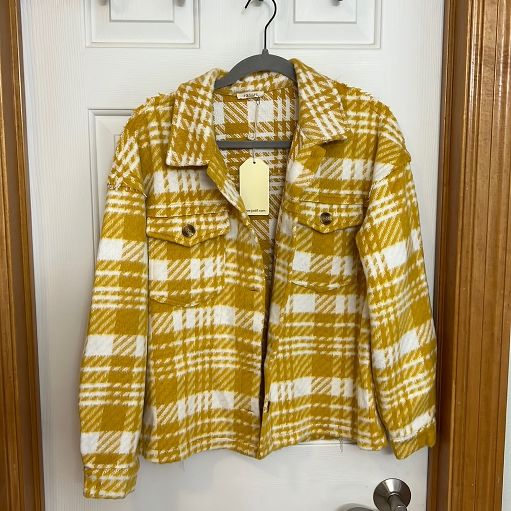 Jodifl mustard shacket